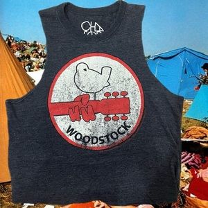 Chaser Woodstock cut-off tank top!